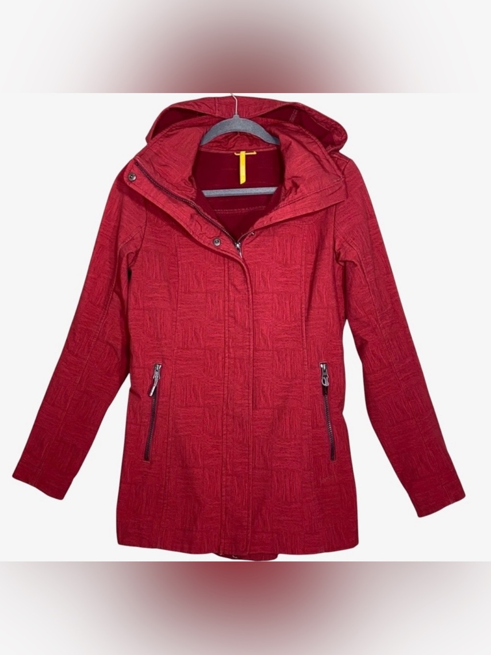 Lole Water/Wind Resistant Fleece Lined Jacket with Removable Hood- woman’s S